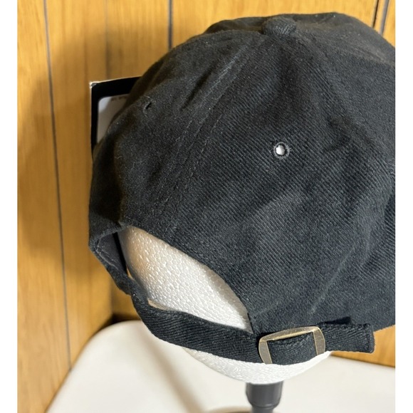 NWT Vintage 1996 Woodbine Breeders' Cup Embroidered Hat Cap Black Adjustable 90s - Picture 6 of 7
